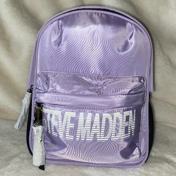 Steve Madden Bags Steve Madden Lavender Mini Force Backpack Poshmark